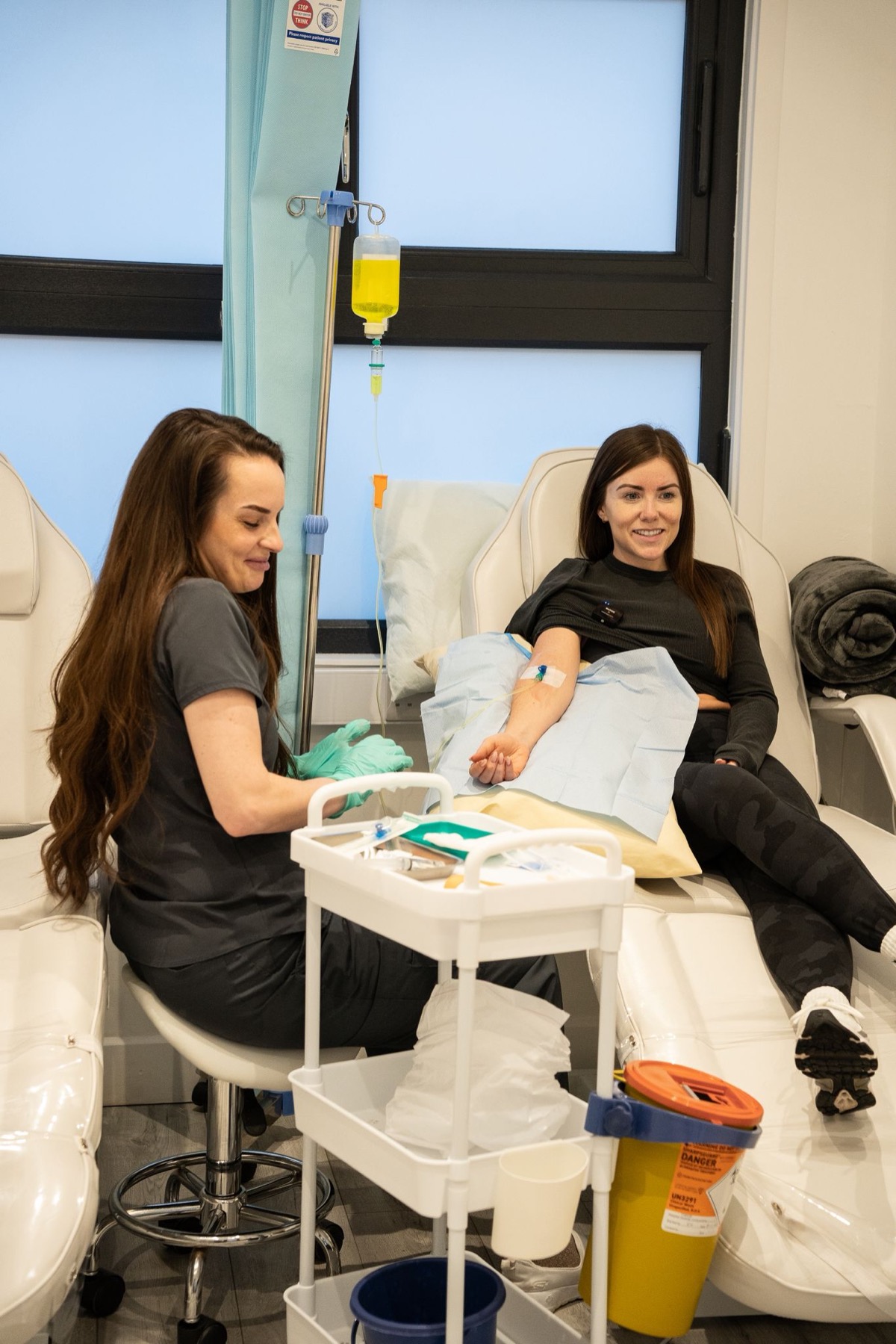 IV nutrient therapy at Mirror Image Clinic